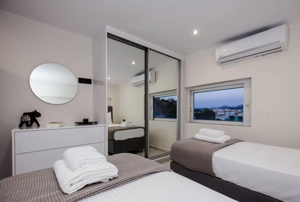 Home Sweet Home - Big Balcony With Great View Kíssamos Exterior foto