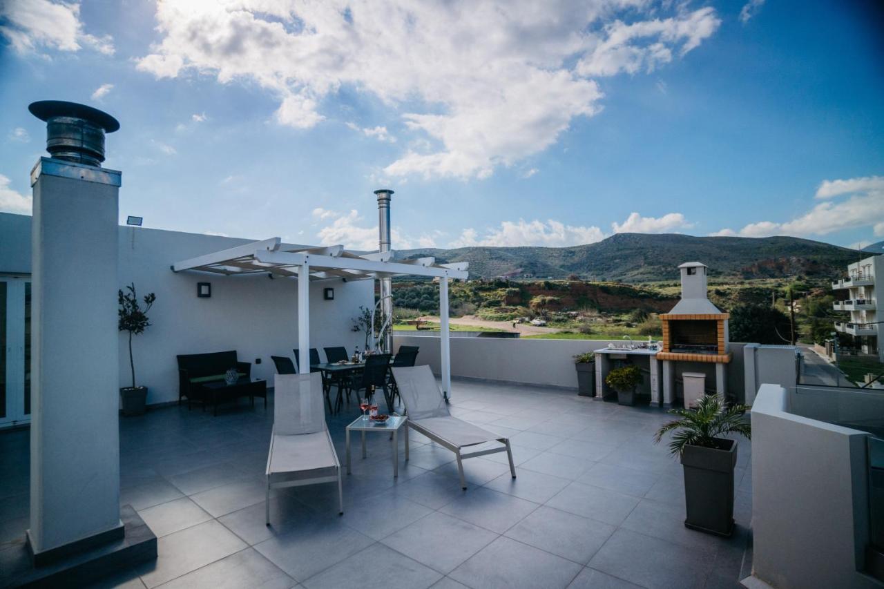 Home Sweet Home - Big Balcony With Great View Kíssamos Exterior foto