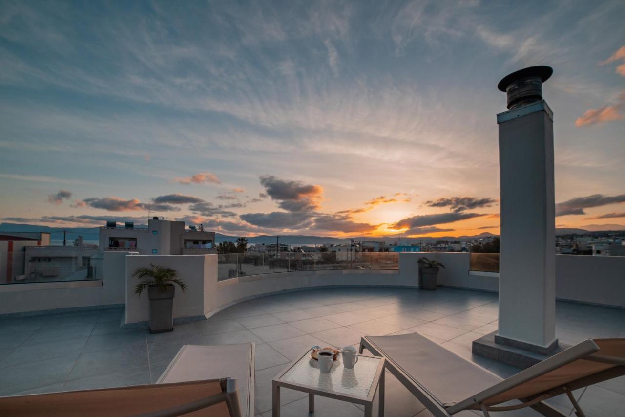 Home Sweet Home - Big Balcony With Great View Kíssamos Exterior foto