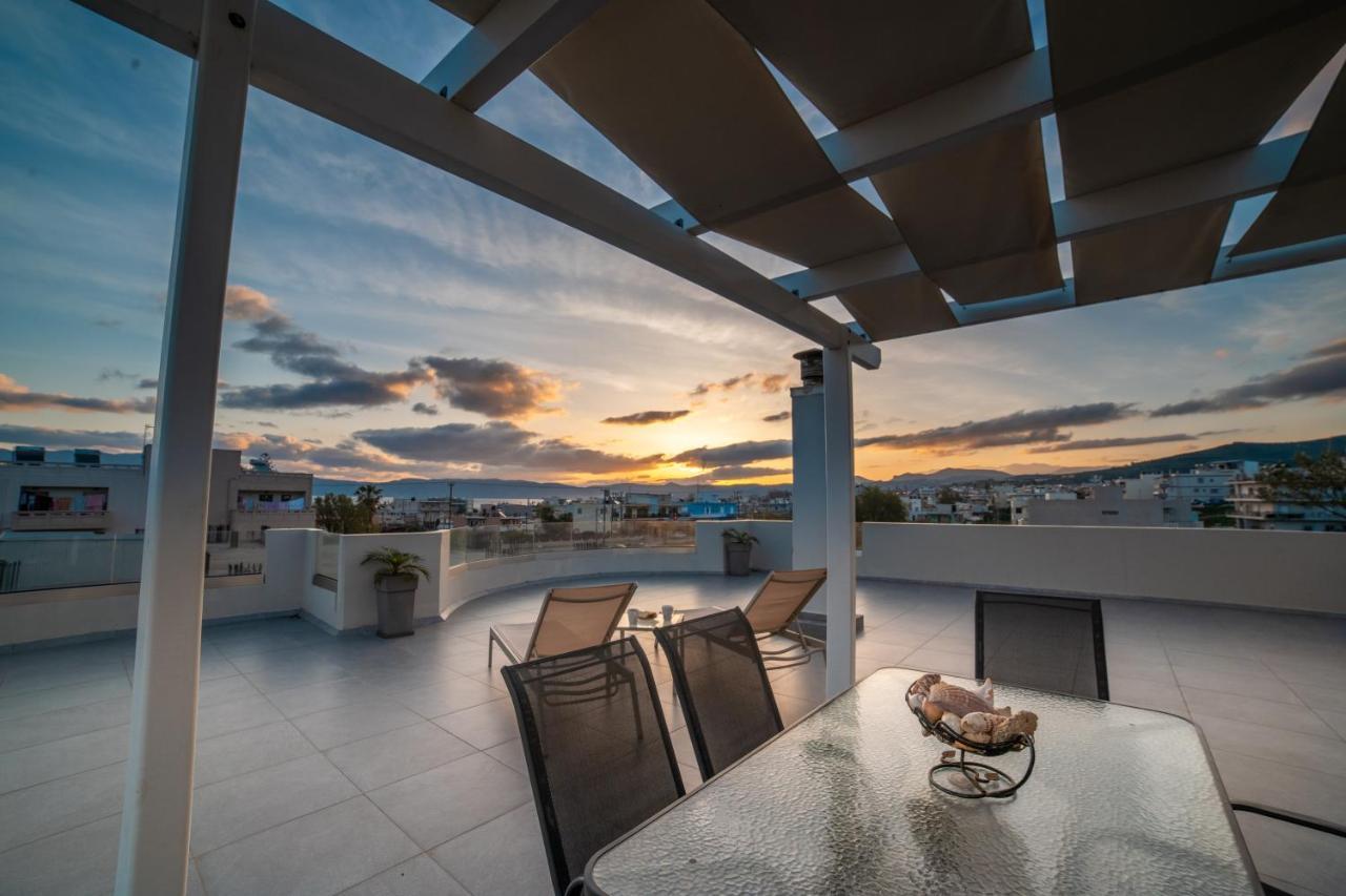 Home Sweet Home - Big Balcony With Great View Kíssamos Exterior foto